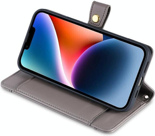 Zipper Wallet Γκρι (TCL 405)