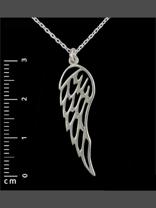 SilverBrand.gr Charm Engelsflügel aus Silber
