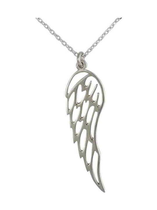 SilverBrand.gr Charm Engelsflügel aus Silber