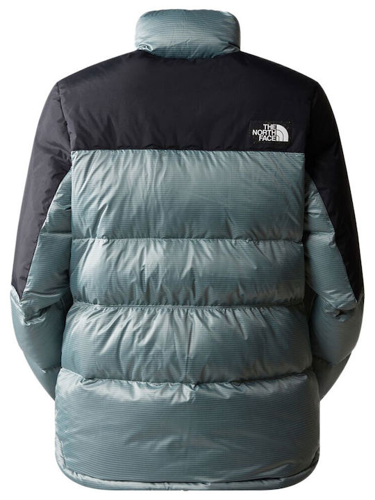 The North Face Diablo Recycled Kurz Damen Puffer Jacke für Winter Grün