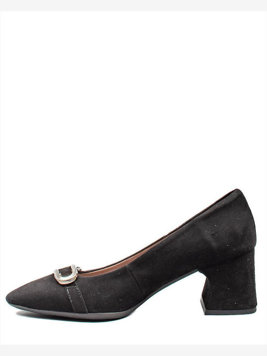 Leather Black Heels Ante I