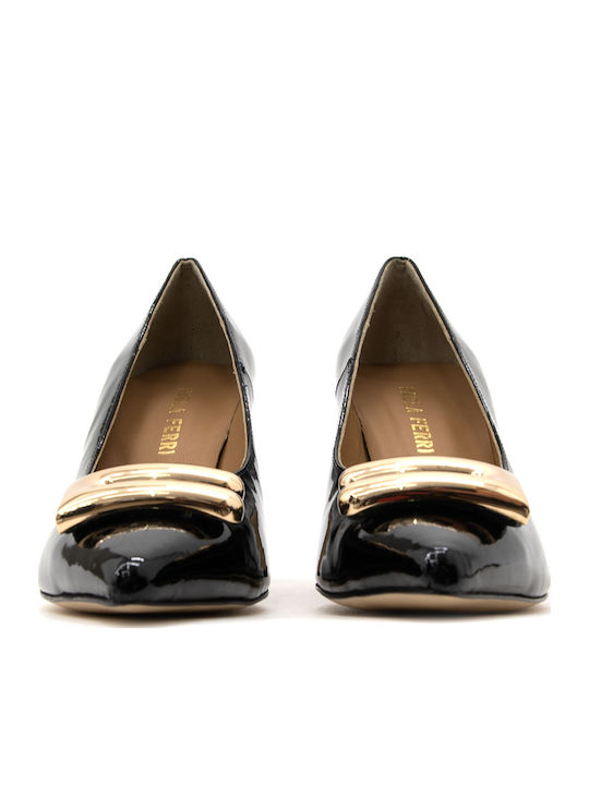 Patent Leather Black High Heels