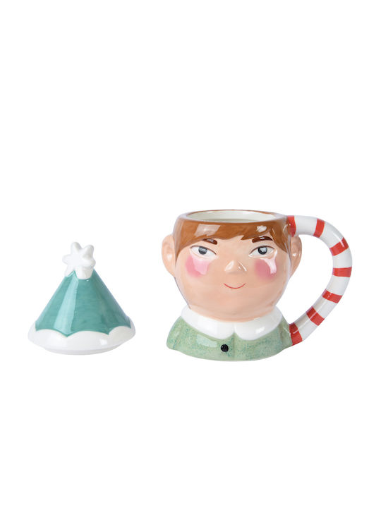 Kaemingk Christmas Tableware Ornaments Mug with Elves Kaemingk Christmas Tableware Ornaments Mug with Elves