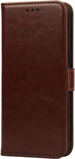 Rosso Element Pu Wallet Δερματίνης Καφέ (Huawei P40)