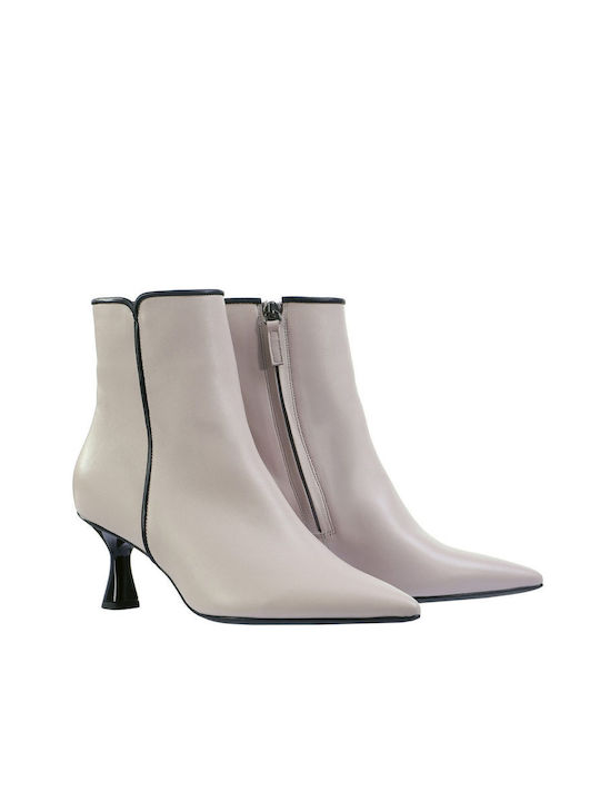 Hogl Leder Damen Knöchelstiefel Gray