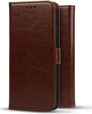 Rosso Synthetic Leather Wallet Brown (OnePlus 8 ProRealme 8/8 Pro)