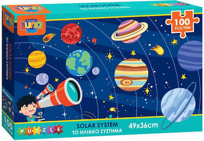 Puzzle pentru Copii Διάστημα pentru 6++ Ani 100buc Luna