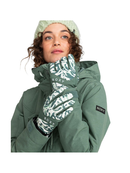 Roxy Jetty Women's Ski & Snowboard Gloves Green