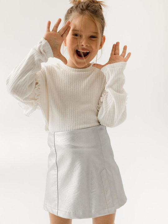 Kids' Skirt Silver