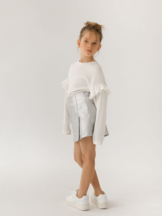 Kids' Skirt Silver