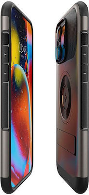 Spigen Plastic Back Cover Durable Gunmetal (iPhone 15 Pro Max)