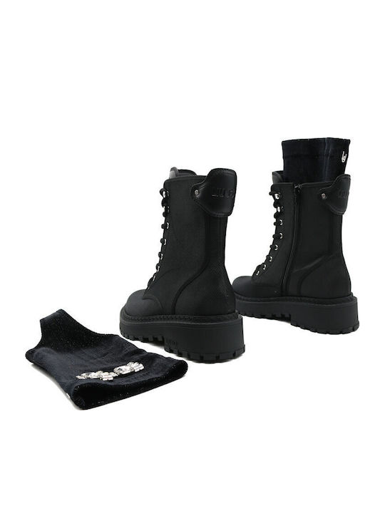 Rumi 05 Women's Ankle Boots with Medium Heel Black