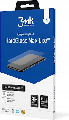 3MK HardGlass Max Lite Vollflächig gehärtetes Glas Schwarz (Galaxie M13) 3MK3851BLK