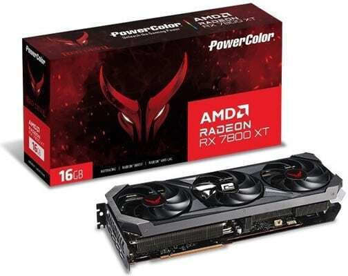 PowerColor Radeon RX 7800 XT 16GB GDDR6 Red Devil OC Κάρτα Γραφικών