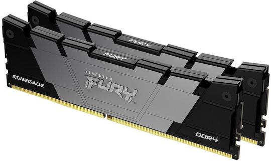 Kingston Fury Beast 64GB DDR4 RAM with 4 Modules (4x16GB) and 3200 Speed for Desktop