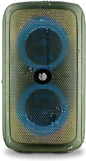 NGS Roller Beast Ηχείο Bluetooth 16W με Ραδιόφωνο και Διάρκεια Μπαταρίας έως 7 ώρες Πράσινο