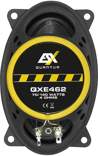 Esx QXE 462 Σετ Ηχεία Αυτοκινήτου 6" με 140W RMS (2 Δρόμων)