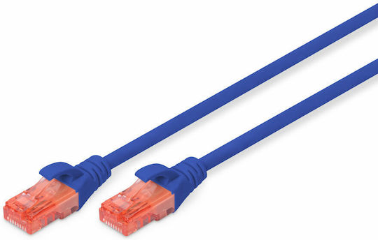 Digitus U/UTP Cat.6 Ethernet Network Cable 2m Blue 1pcs