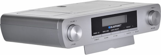 Blaupunkt KR14BT Επιτραπέζιο Ραδιόφωνο Ρεύματος με Bluetooth Ασημί