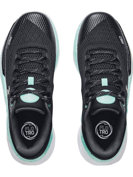 Curry 2 Low Flotro Χαμηλά Μπασκετικά Παπούτσια Μαύρα