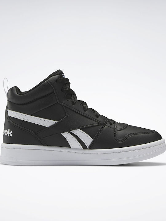 Reebok Încălțăminte Sport pentru Copii Inalti Royal Prime Core Black / Cloud White