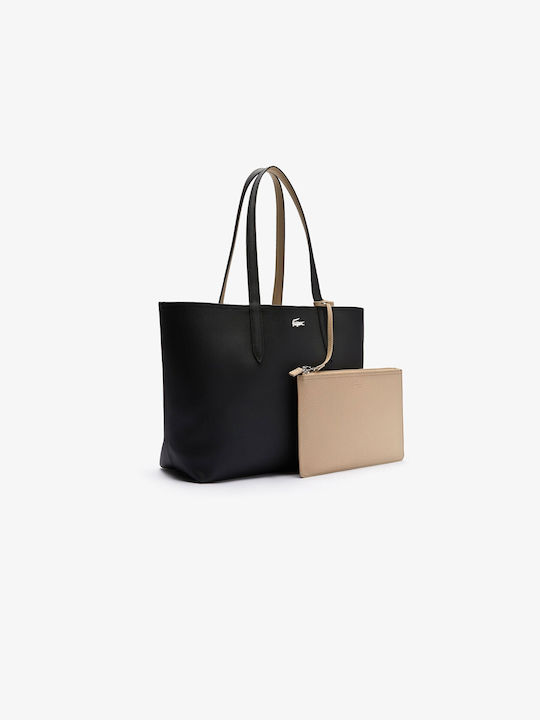 Set Women's Bag Tote Handheld Black