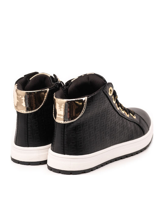 Kids Sneakers High Black