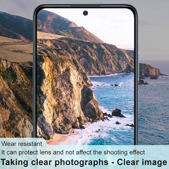 Γυαλί 9h Προστασία Κάμερας Tempered Glass Μαύρο για το Redmi Note 12 Pro 4G
