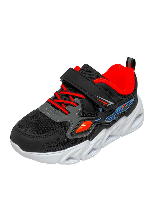 Kids Sneakers with Scratch Black