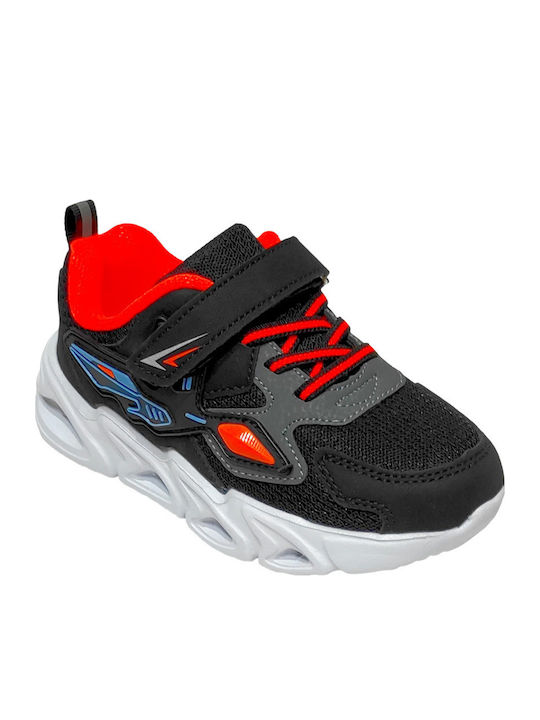 Kids Sneakers with Scratch Black