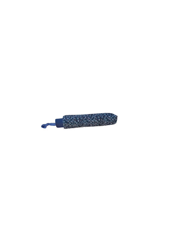 Perletti Regenschirm Kompakt Hellblau
