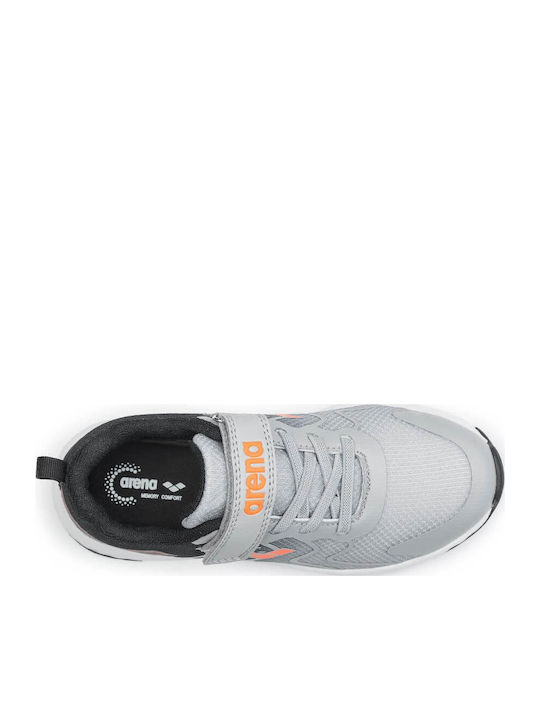 Παιδικά Sneakers με Σκρατς Γκρι