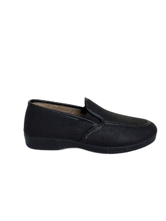 Sival Heel Enclosed Men's Slipper Black