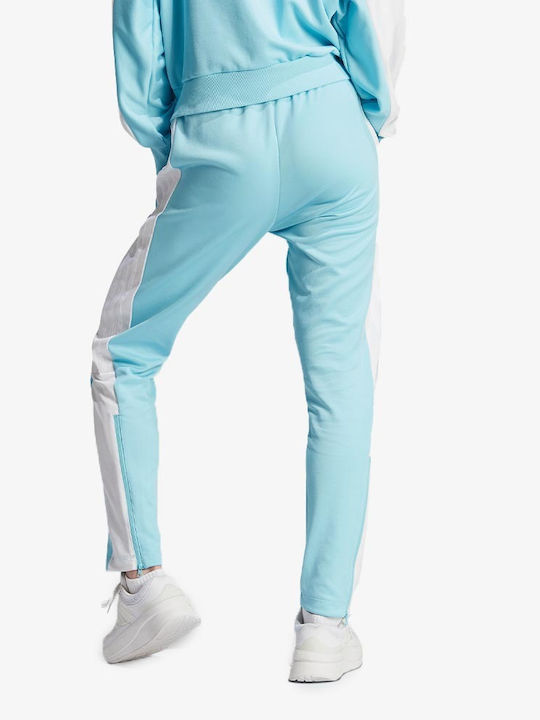 Adidas Men's Sweatpants with Rubber Turquoise