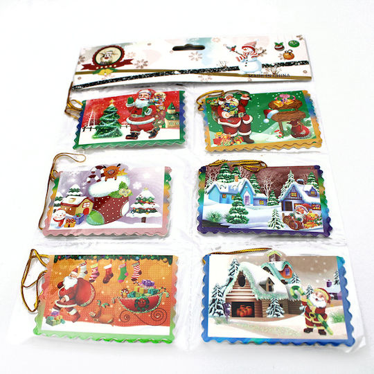 Greeting Cards Christmas 5.5x7.5cm 12pcs