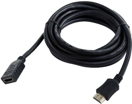 Cablexpert High Speed HDMI 2.0 Premium High Speed 4K 60Hz HDR Cable HDMI Male - HDMI Female 3m Black