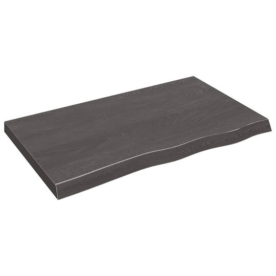 vidaXL Countertop without Sink L100xW60xH6cm Dark Grey