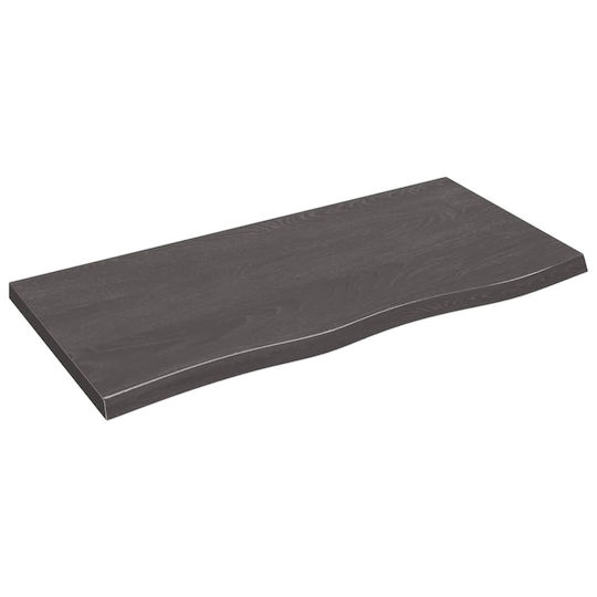 vidaXL Countertop without Sink L100xW50xH4cm Sc. Grey