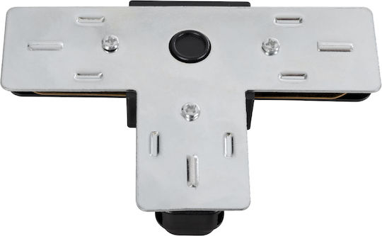GloboStar Conector Șină pentru Corpuri de Iluminat Negru 60907