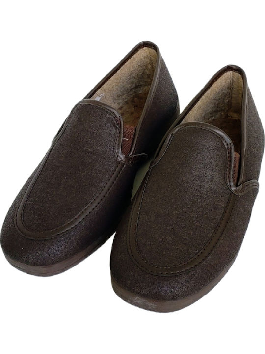 Heel Enclosed Men's Slipper Black