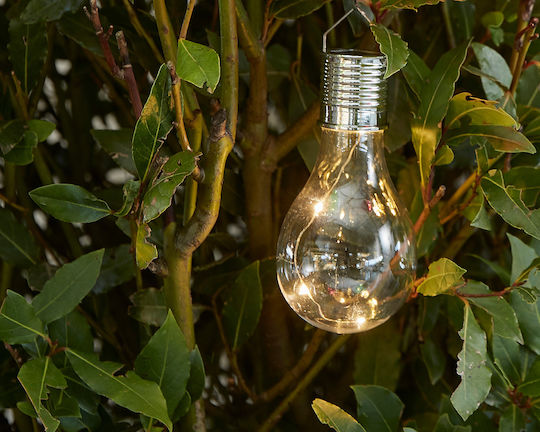 Kaemingk Hanging Solar Light with Photocell 8cmx8cmx14cmcm