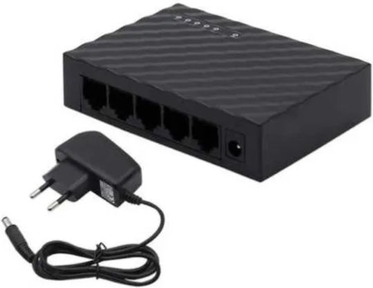 Andowl Q-JH01 Unmanaged L2 Switch με 5 Θύρες Gigabit (1Gbps) Ethernet