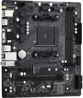 ASRock B550M-HVS SE Motherboard Micro ATX with AMD AM4 Socket