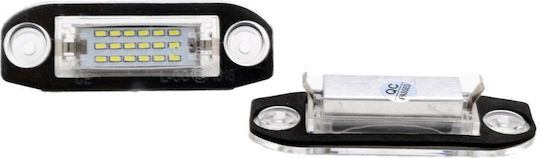 License Plate Lights for Volvo S60 / S80 / V50 / V60 / XC 60 / XC 90 2pcs