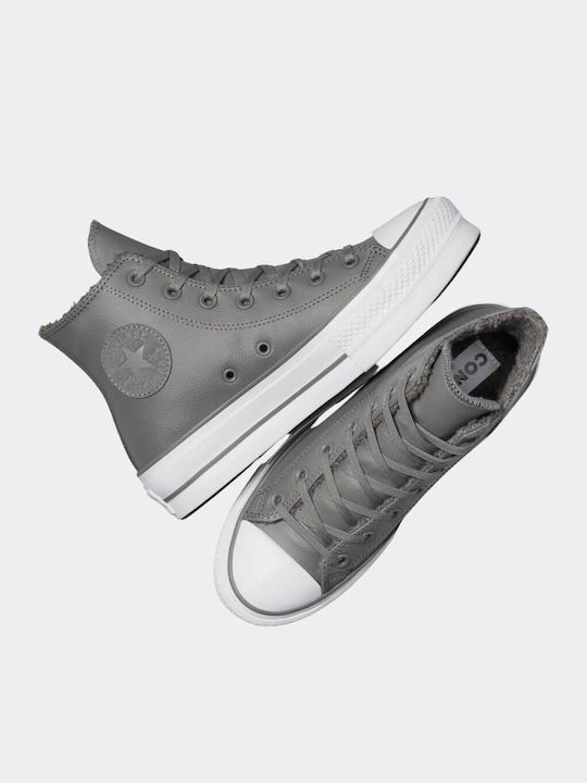 Chuck Taylor All Star Lift Μποτάκια Γκρι