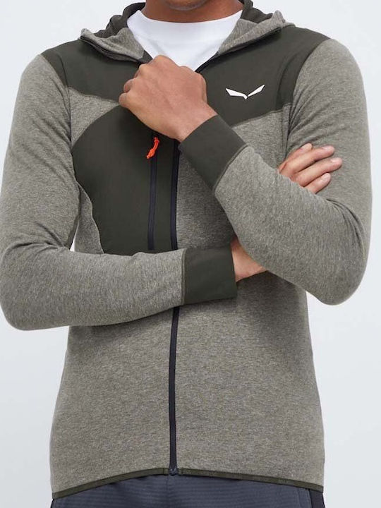Salewa Paganella Polarlite Jachetă De Vânătoare Fleece Gri