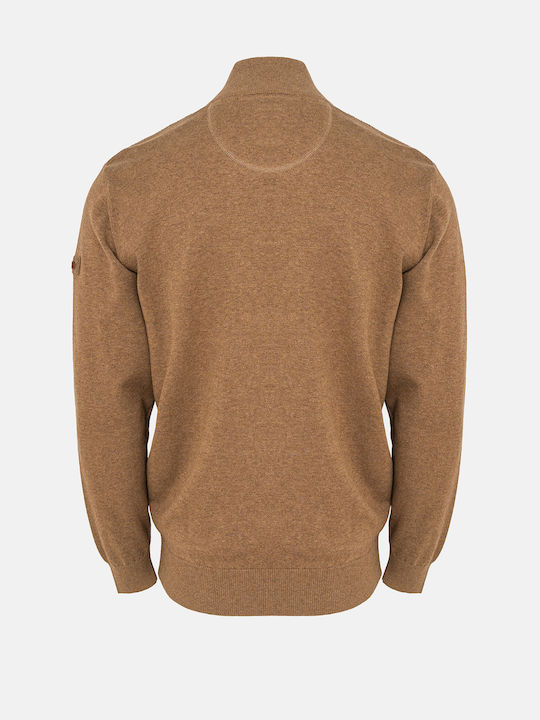 Redmond Men's Long Sleeve Sweater Brown