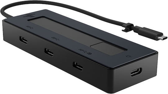 HP USB-Hub mit 4 Anschlüssen USB 3.2 mit USB-C Verbindung