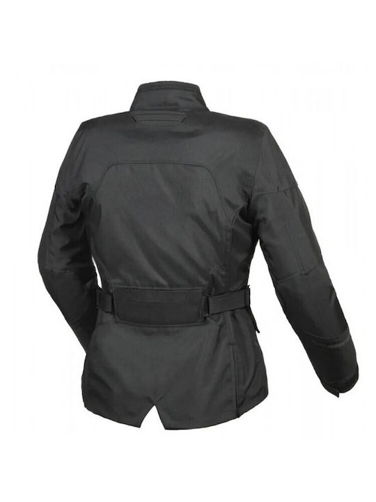 Macna Evora Winter Damen Motorradjacke Wasserdicht Schwarz