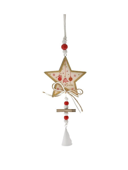 Iliadis Christmas Wooden Ornament 22x9cm (Μiscellaneous Designs/Colors)